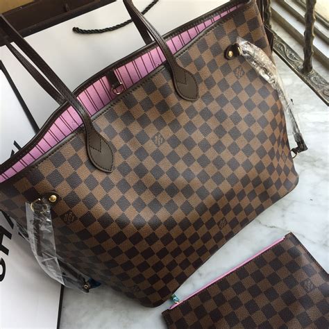 damier lv neverfull|louis vuitton damier ebene.